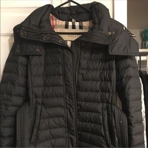 Burberry Brit puffer coat